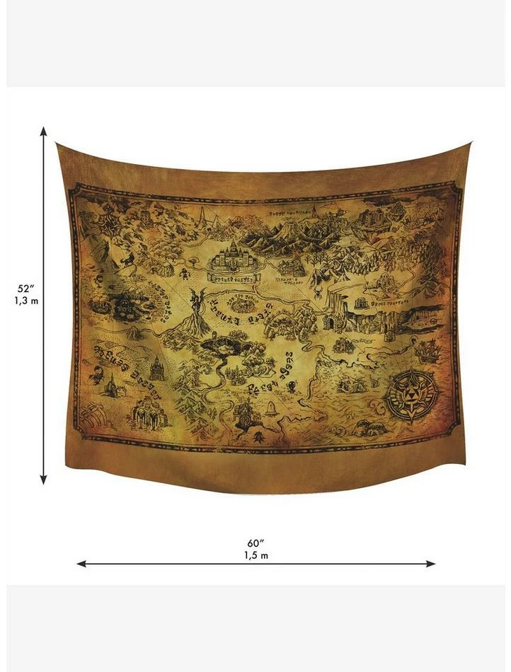 Wholesale ๐ The Legend of Zelda Map Tapestry ๐ 3 Wholesale ๐ The Legend of Zelda Map Tapestry ๐ - Image 3