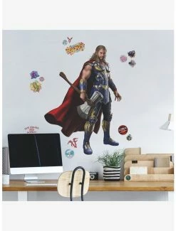 Brand new 👍 Marvel Thor: Love & Thunder Peel & Stick Giant Wall Decals 🎉 -Furniture Outlet Store 19334064 av2