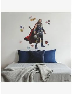 Brand new 👍 Marvel Thor: Love & Thunder Peel & Stick Giant Wall Decals 🎉 -Furniture Outlet Store 19334064 av3