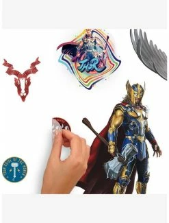 Budget 🔔 Marvel Thor: Love & Thunder Peel & Stick Wall Decals 🎉 -Furniture Outlet Store 19334066 av4