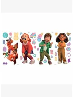 New 😀 Disney Pixar Turning Red Peel & Stick Wall Decals 😍