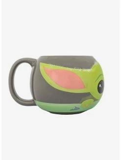Budget 🎉 Star Wars The Mandalorian Uncanny Brands Mug Warmer with Baby Yoda Molded Mug Auto Shut On/Off 😀 -Furniture Outlet Store 19365073 av5