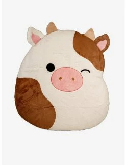 Best deal 🥰 Squishmallows Ronnie The Cow Inflat-A-Pal Pillow 😉