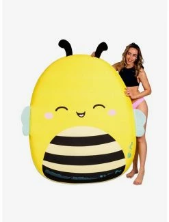 Discount ✨ Squishmallows Sunny The Bee Fabric Covered Pool Float 🌟