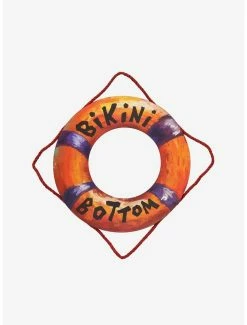 Best deal 🔥 SpongeBob SquarePants 👙 Bikini Bottom Life Ring Wall Art 🛒