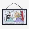 Best Pirce 👍 The Nightmare Before 🎅 Christmas Jack & Sally Wall Art ❤️