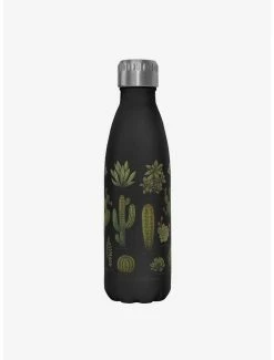 Outlet 🌟 Botanical Cactus Stainless Steel Water Bottle 😉