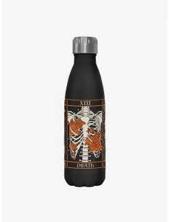 Top 10 ❤️ Spooky Skeleton Tarot Set Stainless Steel Water Bottle 😍