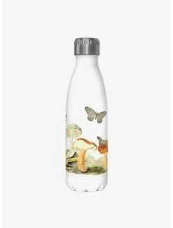 Promo 🛒 Vintage Mushrooms Stainless Steel Water Bottle 😍