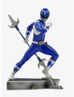 Cheapest 🔔 Power Rangers Blue Ranger Battle Diorama Series Art Scale 1/10 ❤️