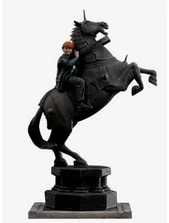Hot Sale 🔥 Harry Potter: Ron Weasley at the Wizard Chess Deluxe Art Scale 1/10 😀