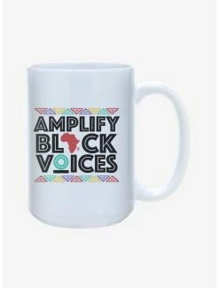 Budget 👍 Amplify Black Voices Mug 15oz ⭐