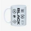 Promo 🌟 Black Icons Mug 11oz 🤩
