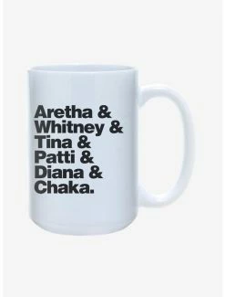 Best reviews of 😍 Aretha & Whitney & Tina & Patti & Diana & Chaka Mug 15oz ✨