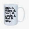 Cheap 😀 Otis & Miles & Sam & Louis & Nat & Ray Mug 15oz ❤️