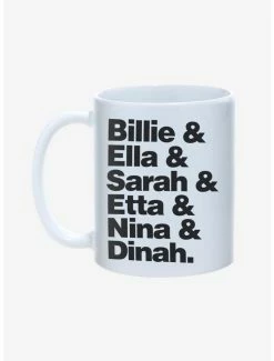 Outlet 💯 Billie & Ella & Sarah & Etta & Nina & Dinah Mug 11oz 🛒