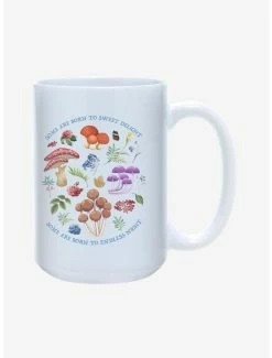 Discount ✔️ Born Sweet Mushroom Mug 15oz ⌛