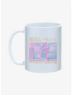 New 😀 Bright Lights Kanji Mug 11oz 🌟