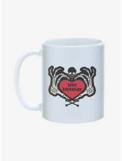 Top 10 ❤️ Keep Dreaming Skeleton Heart Mug 11oz 🔥