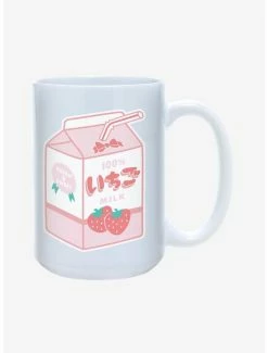 Best Pirce 🧨 Strawberry Milk Box Mug 15oz 🤩