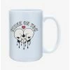 Budget ⌛ Stuck On You Skeleton Heart Mug 15oz 🌟