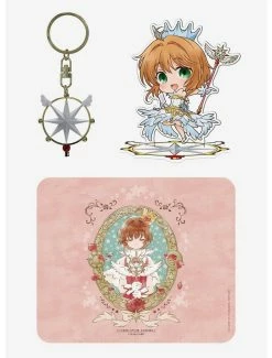 Cheapest ๐ Cardcaptor Sakura Mousepad, Acryl, & Keychain Bundle ๐ฅฐ