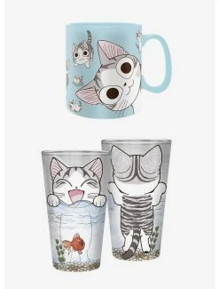 Discount ๐ Chi's Sweet Home Large Glass & Mug Bundle ๐งจ