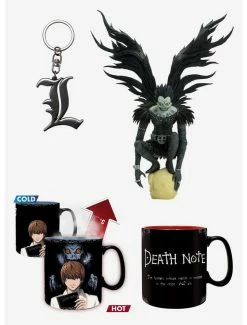Best Sale โค๏ธ Death Note Ryuk Figure, Keychain, And Mugs Set ๐