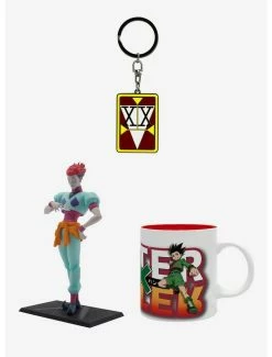 New โ๏ธ Hunter X Hunter Figure, Mug, & Keychain Bundle ๐
