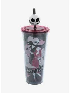 Top 10 🔔 The Nightmare Before 🎄 Christmas Misfit Love Acrylic Travel Cup ✨