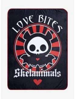 Top 10 🎉 Skelanimals Diego Love Bites Throw Blanket 🧨