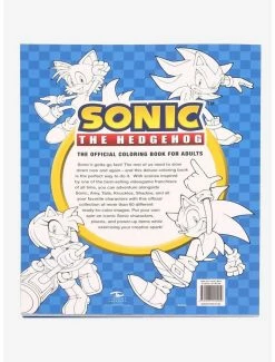 Coupon ✨ Sonic The Hedgehog The Official Coloring Book For Adults 🧨 -Furniture Outlet Store 19515849 av2