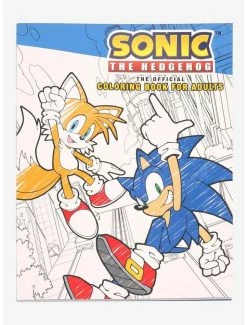 Coupon ✨ Sonic The Hedgehog The Official Coloring Book For Adults 🧨