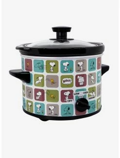 Wholesale 🧨 Peanuts Snoopy & Woodstock Slow Cooker 2qt 🎁 -Furniture Outlet Store 19535728 av2