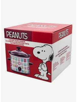 Wholesale 🧨 Peanuts Snoopy & Woodstock Slow Cooker 2qt 🎁 -Furniture Outlet Store 19535728 av4