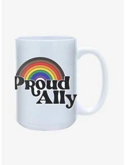 Budget ❤️ Pride Proud Ally Mug 15oz ⌛