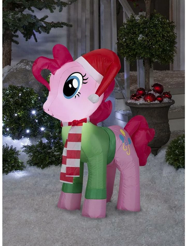 Buy 🌟 My Little Pony Pinkie Pie With Santa Hat And Green Sweater Airblown 💯 2 Buy 🌟 My Little Pony Pinkie Pie With Santa Hat And Green Sweater Airblown 💯 - Image 2