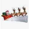 Flash Sale ❤️ Airblown Inflatable Santa's Flying Sleigh ❤️