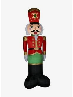 Top 10 ⌛ Airblown Mixed Media Luxe Nutcracker 🎁