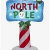 Best Sale ⭐ Airblown Outdoor North Pole Sign 🎁