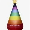 Promo ⌛ Airblown Rainbow 🎄 Christmas Cone Tree Opp 🎉