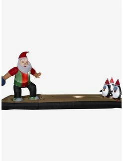 Best Sale ❤️ Airblown Santa Bowling Scene 🌟