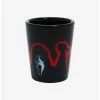 Promo 🎁 Scream Ghost Face Blood Splatter Mini Glass 😀