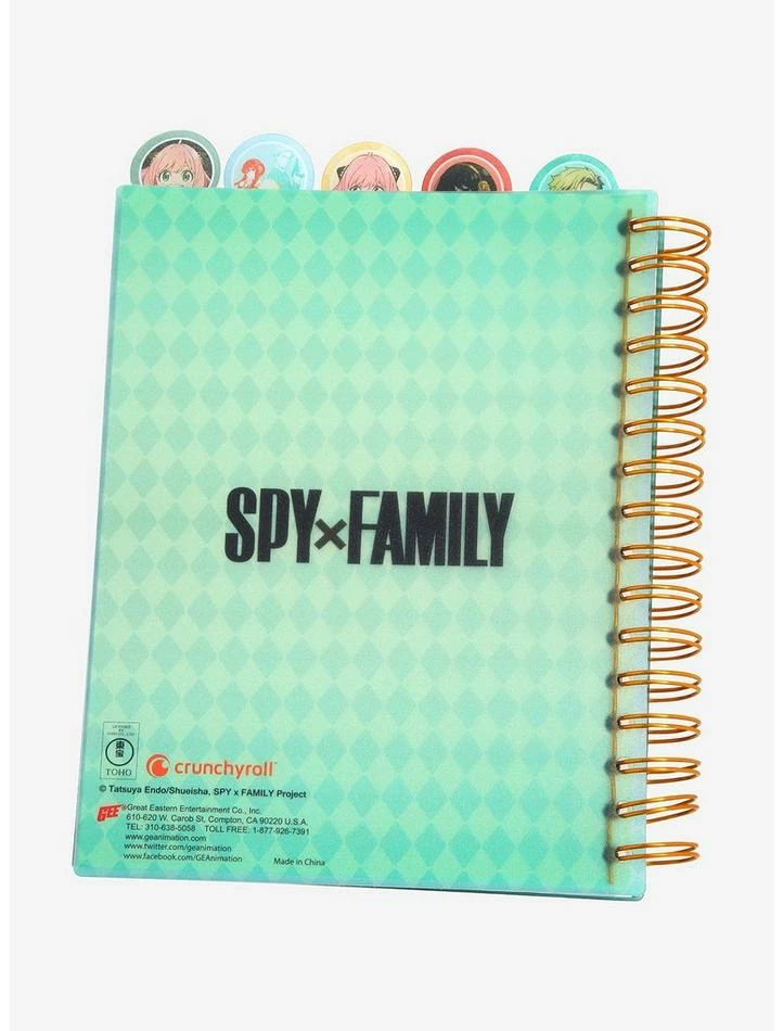 Top 10 β¨ Spy X Family Argyle Tab Journal π₯ 3 Top 10 β¨ Spy X Family Argyle Tab Journal π₯ - Image 3