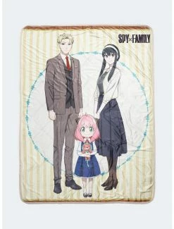 Best deal 🎁 Spy X Family Trio Throw Blanket 😀