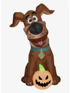 Cheap ⌛ Scooby-Doo Puppy With Pumpkin Small Airblown ❤️