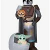Buy 🎁 Star Wars The Mandalorian And The Child With Pumpkin Scene Airblown ⌛