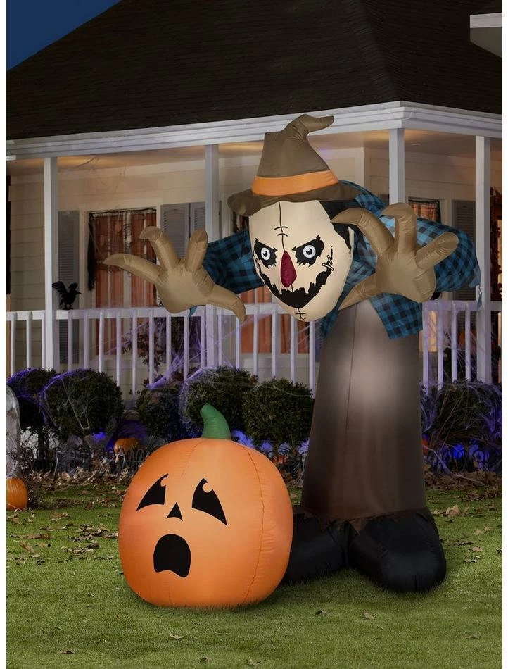 Best Pirce 😍 Animated Reaching-Hunched Scarecrow Airblown ⭐ 2 Best Pirce 😍 Animated Reaching-Hunched Scarecrow Airblown ⭐ - Image 2