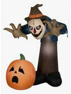 Best Pirce 😍 Animated Reaching-Hunched Scarecrow Airblown ⭐