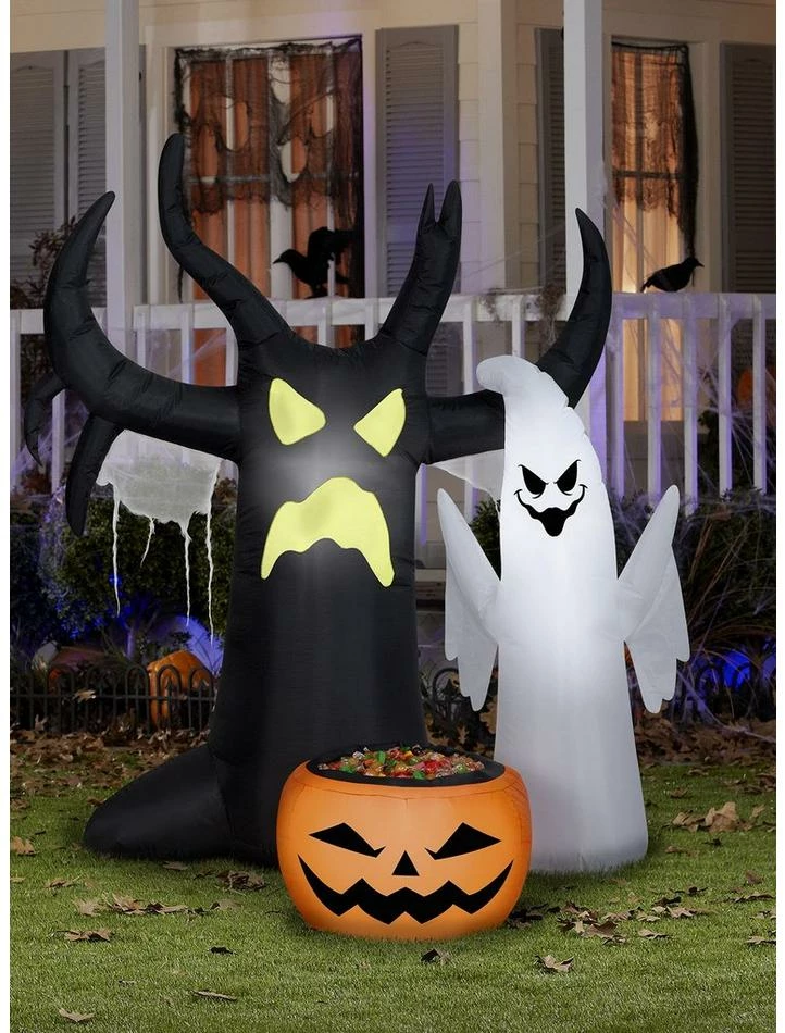 Outlet ๐คฉ Ghost And Tree Jack-O'-Lantern ๐ฌ Candy Bowl Airblown ๐ 2 Outlet ๐คฉ Ghost And Tree Jack-O'-Lantern ๐ฌ Candy Bowl Airblown ๐ - Image 2
